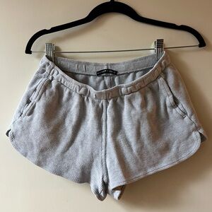 Brandy Melville 100% cotton shorts with pockets. Size S. Missing waist tie